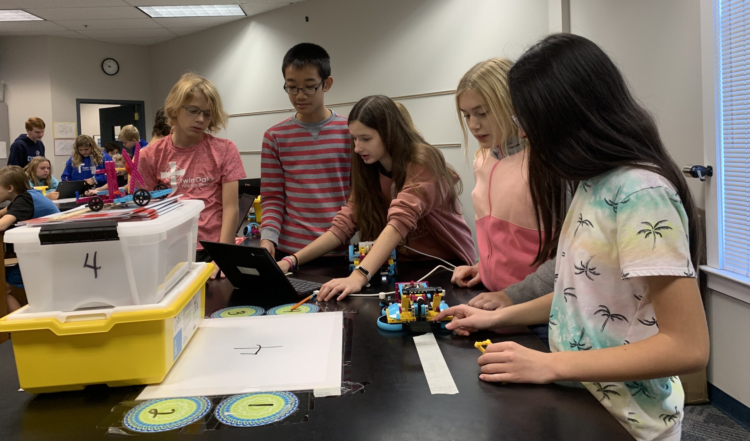 Students Rise to the STEM Challenge in New Robotics Program